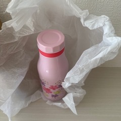 スタバ　SAKURA2024 ステンレスロゴボトルの画像