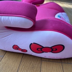 （美品）キティ　ジュニアシート　　　　　の画像