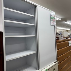 完売致しました🌻6月6/7/8日開催！初夏のビッグワンSALE🌻【 引き戸本棚 】 3970円　18-15  の画像