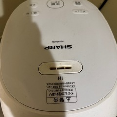 シャープ　炊飯器