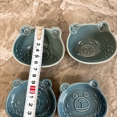 くまちゃん 小皿 食器4点セットの画像