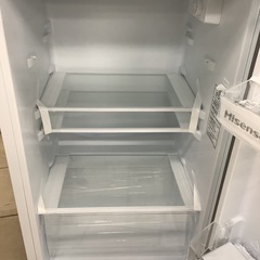 【美品】Hisense  ハイセンス　冷蔵庫　HR-B12E3W  2024年製 124Lの画像