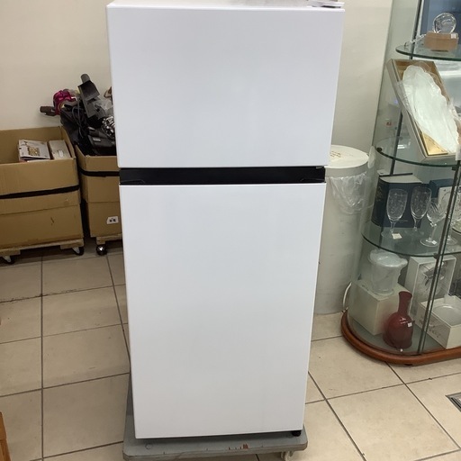 【美品】Hisense  ハイセンス　冷蔵庫　HR-B12E3W  2024年製 124L