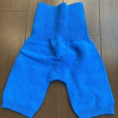 腹巻きズボン　ブルー　幼稚園児用の画像