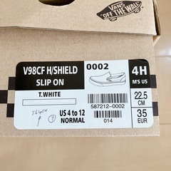 VANS スリッポン 新品箱あり 22.5センチの画像