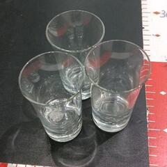 0606-146 ガラスコップ3つセット