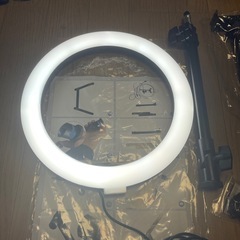 リモコン付き　リングライト　26cm 新品の画像