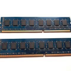 DDR3メモリ 計8GB（4GB×2枚）デスクトップPC用　お菓子で支払いもOK！　大治町役場前にてお渡しの画像