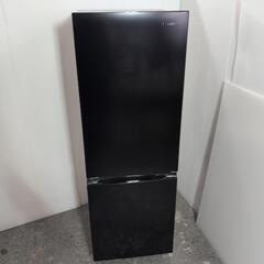 冷蔵庫　冷凍冷蔵庫　Hisense　ブラックの画像