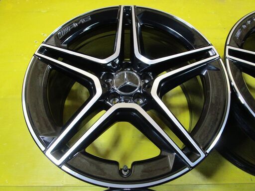 B2053 ベンツ CLS純正 AMG 4本SET 19インチ 8.0j 112/5穴 +38 9.0j 112/5穴 +20 空気圧センサー付き 純正お探しの方に！
