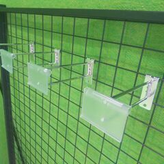 ネット用２段フック ６０本セット 値札ホルダー付き 13cm/Φ...