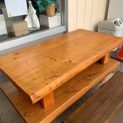 【ジモティー割引で最大15％OFF⭐️】 ローテーブル　木製