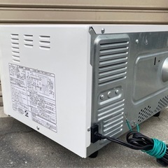 A563♻️シャープ✨カンタンオーブンレンジ「RE-S50B-W」2018年製の画像