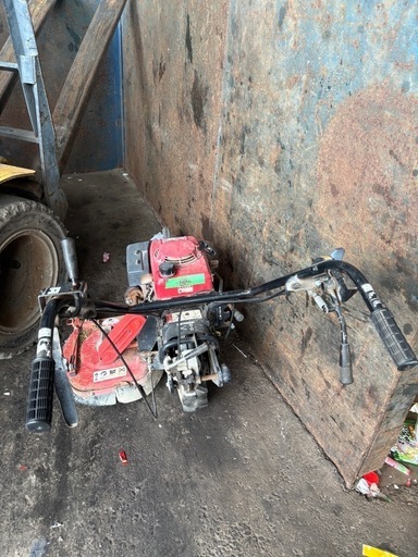 あぜ草刈機　草刈機　現状品　実働