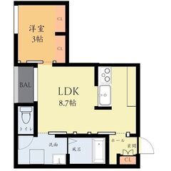 🌈新築物件🌈1LDK🌈初期費用キャンペーン中🌈