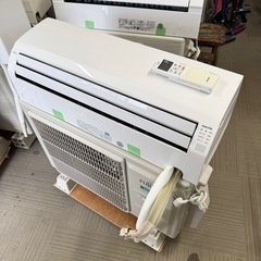 【超美品‼️】富士通 2021年製 ~10畳用エアコン ノクリア 熱交換器加熱除菌 ランドリーモード 100V/2.5kwの画像