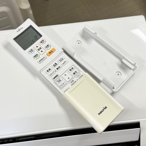 【超美品‼️】富士通 2021年製 ~10畳用エアコン ノクリア 熱交換器加熱除菌 ランドリーモード 100V/2.5kw