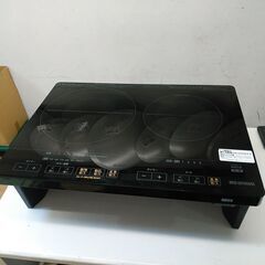 品質保証☆配達有り！7700円(税込）アイリスオーヤマ IHクッキングヒーター 1400W ダブル