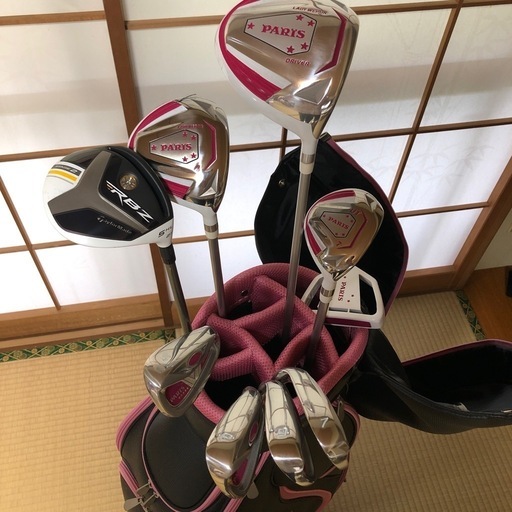 PARIS   レディースハーフセット+テーラーメイドレディース用FW