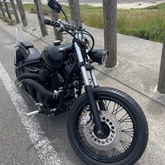 ドラッグスター400 ガレージT&F ニューロッド仕様　フルカス...