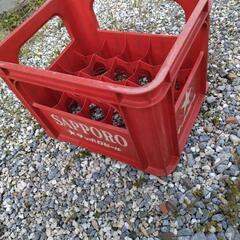 サッポロビール　大瓶ケースの画像
