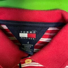 【Tommy Hilfiger】　トミーヒルフィガー　ポロシャツ　4サイズ約100の画像