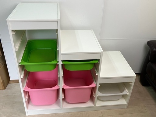 イケア トロファスト 収納 おもちゃ箱 階段状 IKEA TROFAST (じゅんの