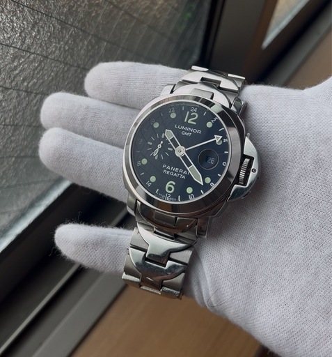 パネライPAM00156 ルミノール GMT レガッタ