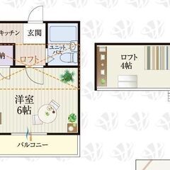 【入居費用19,000円】✨審査No.1✨ペット飼育可能（…