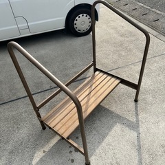 手摺り付き踏台  日本製