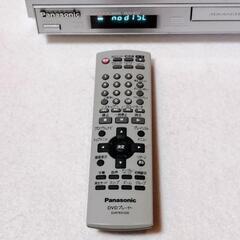 Panasonic パナソニック DVD/CDプレイヤー DVD-S37 2004年製 リモコン・取扱説明書・純正電源ケーブル付 ジャンク(故障)品の画像