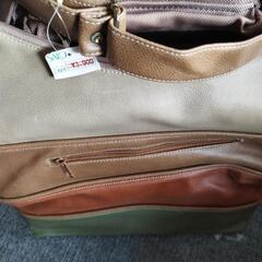 新品未使用品ショルダーバック男女兼用ソフト生地の画像