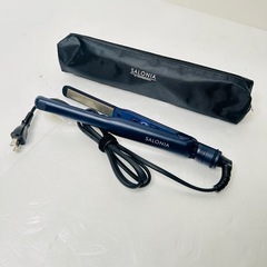  I-ne SALONIA ストレートヘアアイロン 15mm SL-004SNV15 ネイビー 