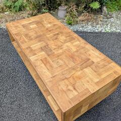 アクメファニチャー ジャーナルスタンダードファニチャー 古材テーブル センターテーブルCafeTable インダストリアルの画像
