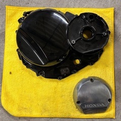 cb400sf nc39クランク クラッチカバー