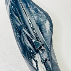 I-ne SALONIA ストレートヘアアイロン SL-004S ブラック 耐熱ポーチ付 サロニア の画像
