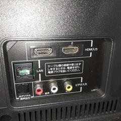 TCL 32インチ BCASカード、UHFコード、純正リモコン付属の画像