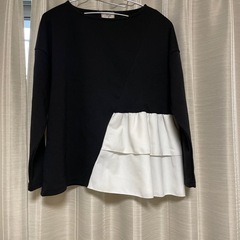 Myuフリル付きトレーナー