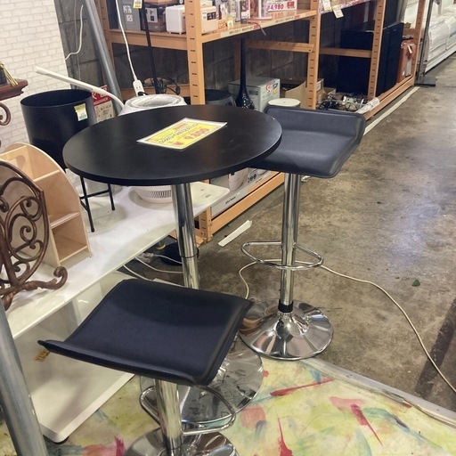 カウンターチェアデスクセット