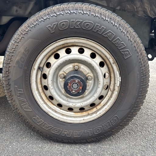 値下げ　ランドクルーザー70 純正ホイール　タイヤセット