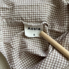 Aosta チェック柄 ワンピースの画像