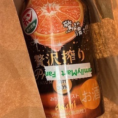 【お値下げ不可】アサヒ 贅沢搾りプレミアム みかんテイスト 350mlの画像