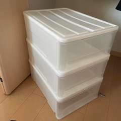カラーボックス3つセットの画像