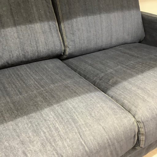 無印良品　2人掛けデニムソファーのご紹介です！！