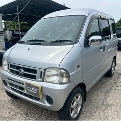 【支払総額11.8万円】5速MT4WDターボ　アトレーワゴン車検...