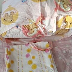 保育園お昼寝布団セット　洗濯済み