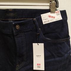新品　ユニクロ　男性用スリムフィットジーンズの画像