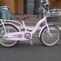 天童市　山形市　女の子用　18インチ　★自転車組み立て整備士が整備