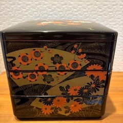 梅の花　重箱　3段