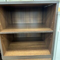 ★リユースのサカイ高崎店★TJ11872  収納棚 茶 H84×D40×W42.5 クリーニング済みの画像